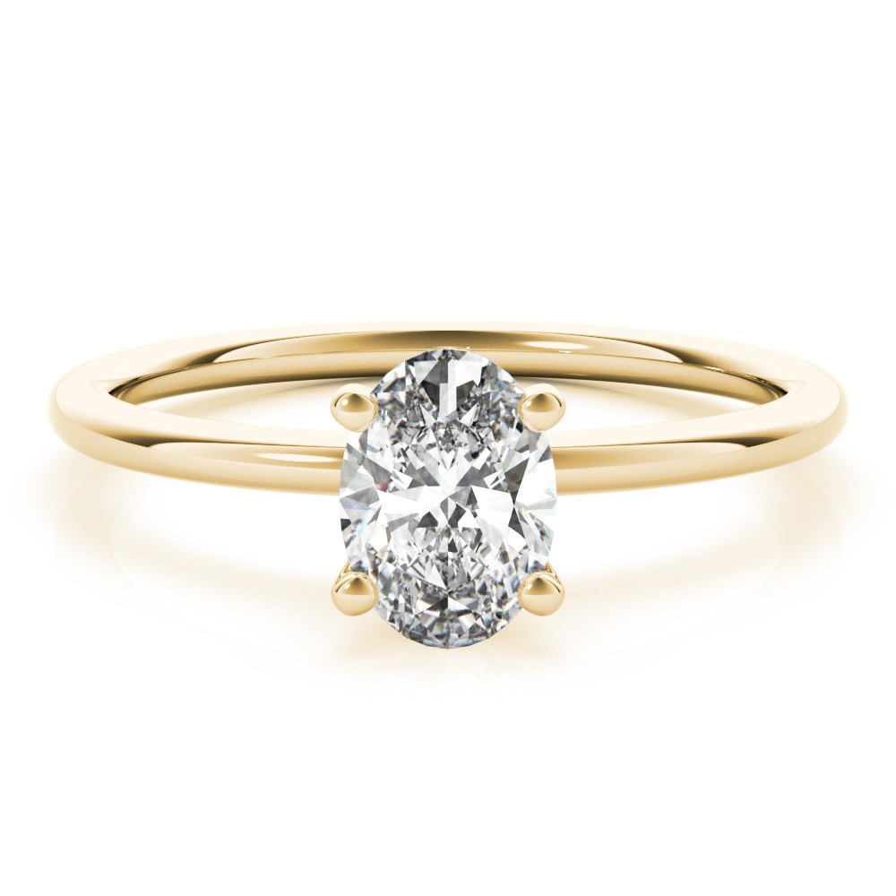 Nalyssa Natural Diamond 4 Prong  Engagement Ring