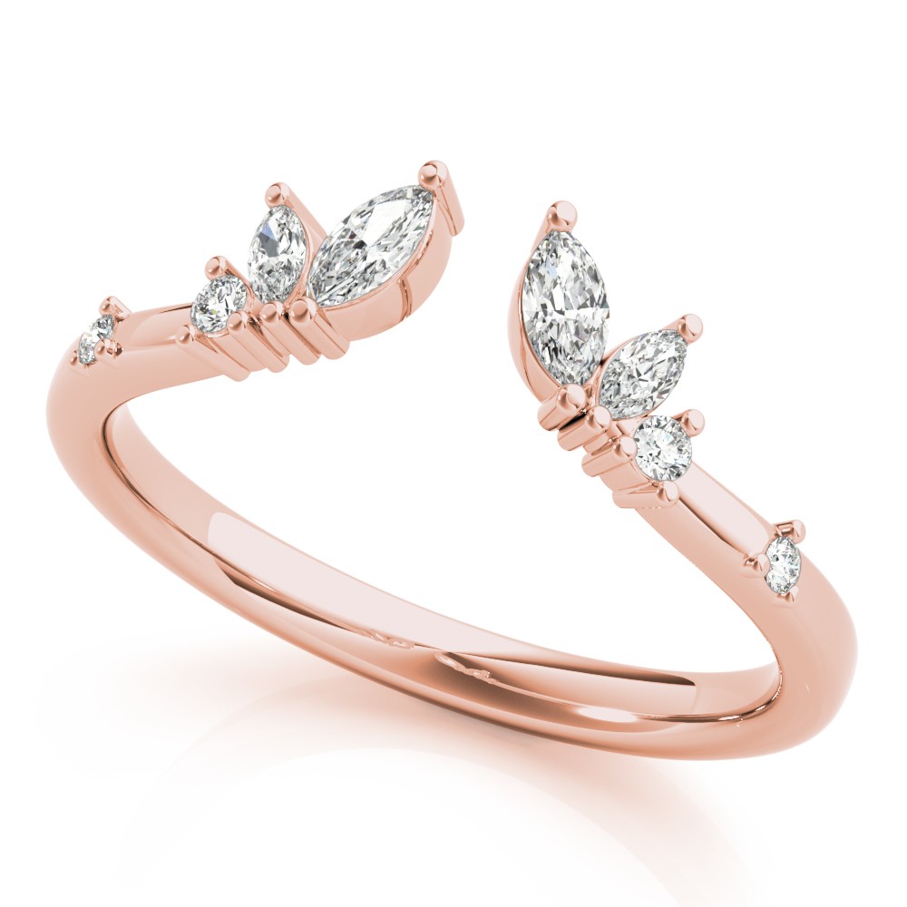 Xylina Lab-Created Diamond Prong Setting  Wedding Ring
