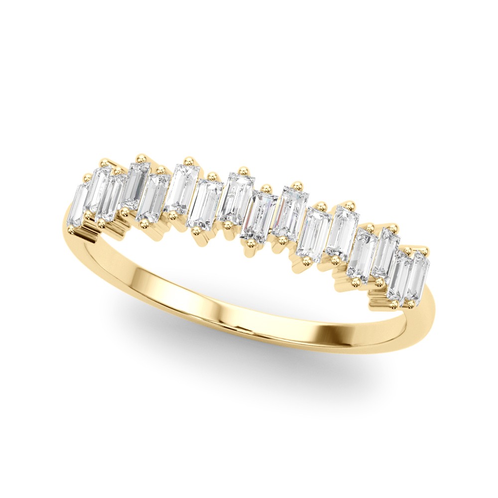 Ava Lab-Created Prong set  Diamond Ring