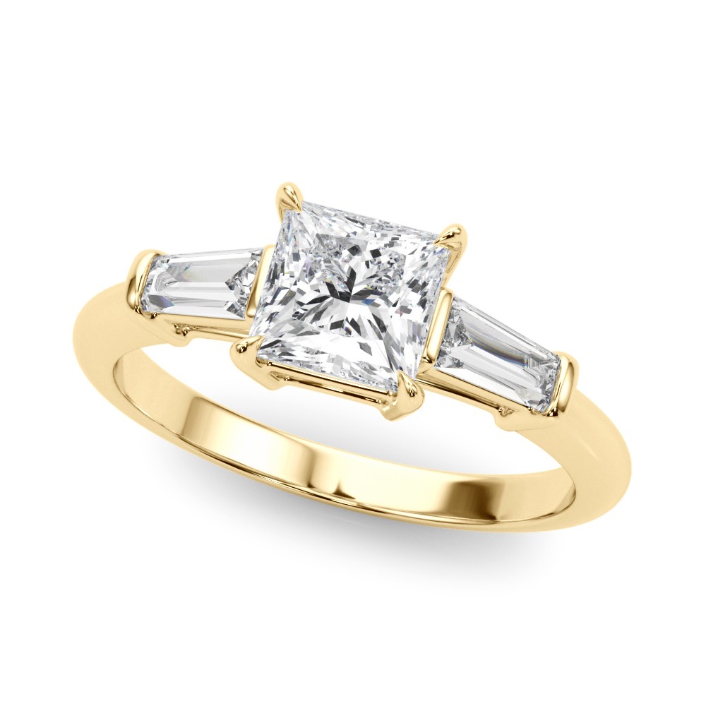 Yemaya Lab-Created Diamond 4 Prong Set  Engagement Ring
