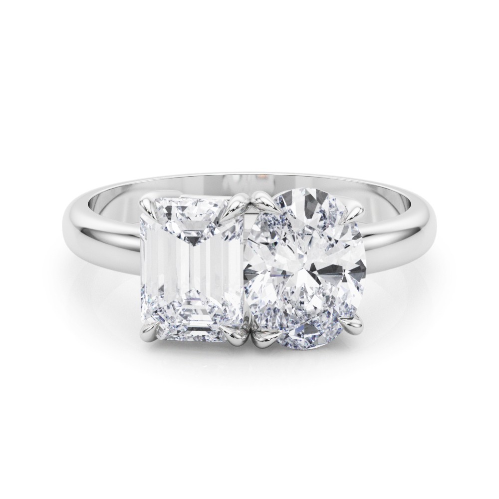 Siara Natural 4 Prong  Diamond Ring