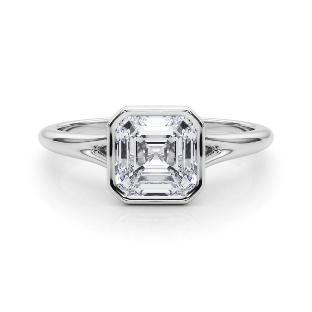 Natural Diamond  Engagement Ring