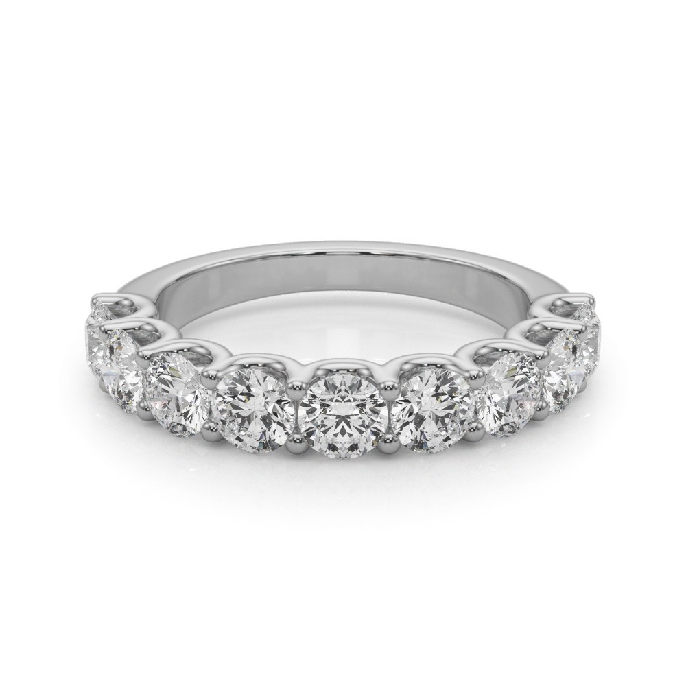Lional Natural Shared Prong Set  Diamond Ring