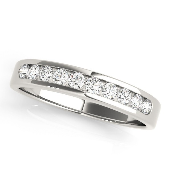Channel-Set 0.25 Carat Natural  Diamond Ring