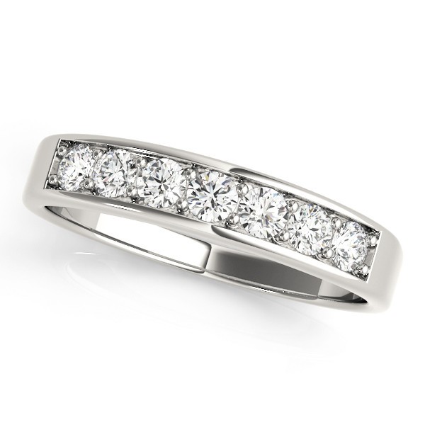 Channel-Set 0.37 Carat Natural  Diamond Ring
