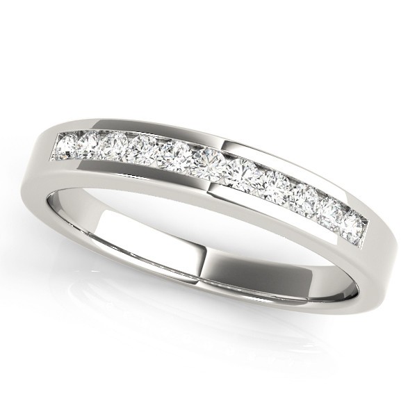 Channel-Set 0.20 Carat Natural  Diamond Ring