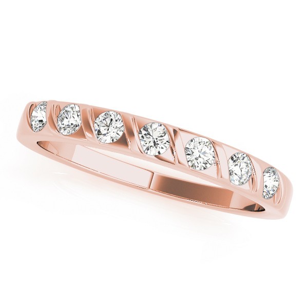 Natural Bar-Set  Diamond Ring