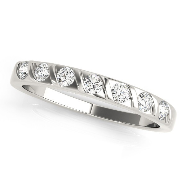 Natural Bar-Set  Diamond Ring