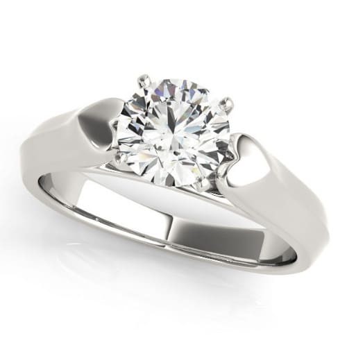 4 Prong Natural  Diamond Ring