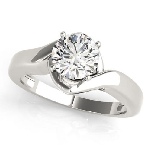4 Prong Natural  Diamond Ring