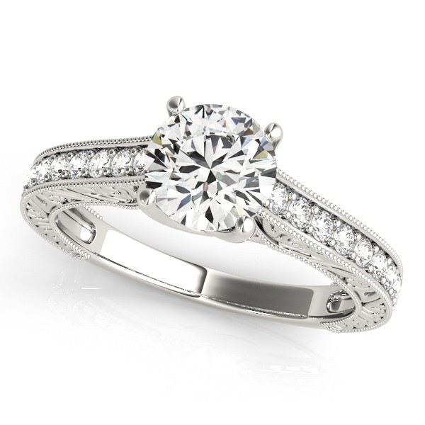 Natural Diamond  Engagement Ring