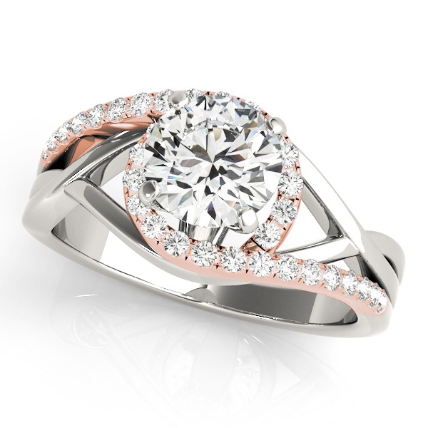 Rozenna Lab-Created 4 Prong Set  Diamond Ring