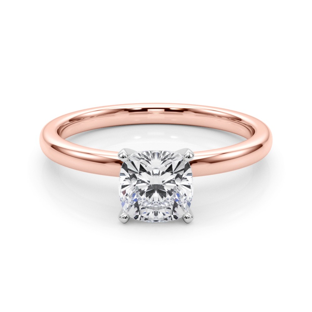 Oliva Lab-Created 4 Prong  Diamond Ring