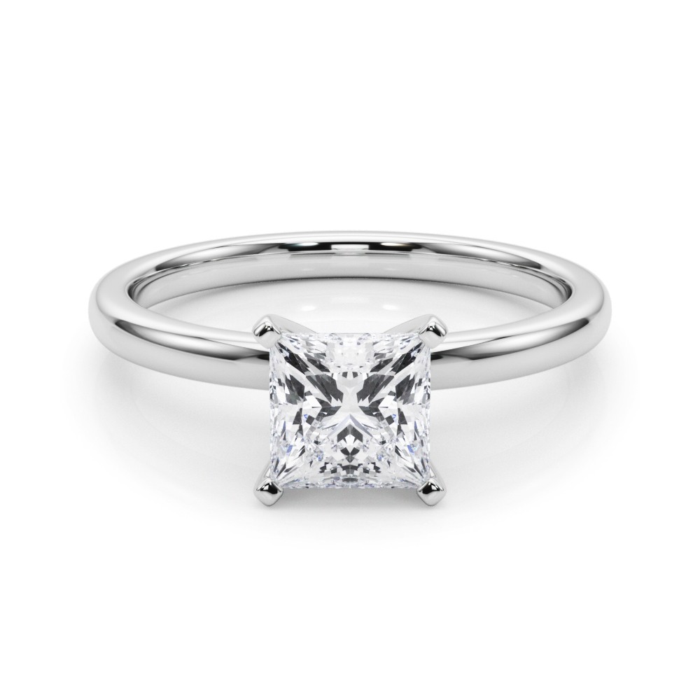 Oliva Lab-Created 4 Prong  Diamond Ring