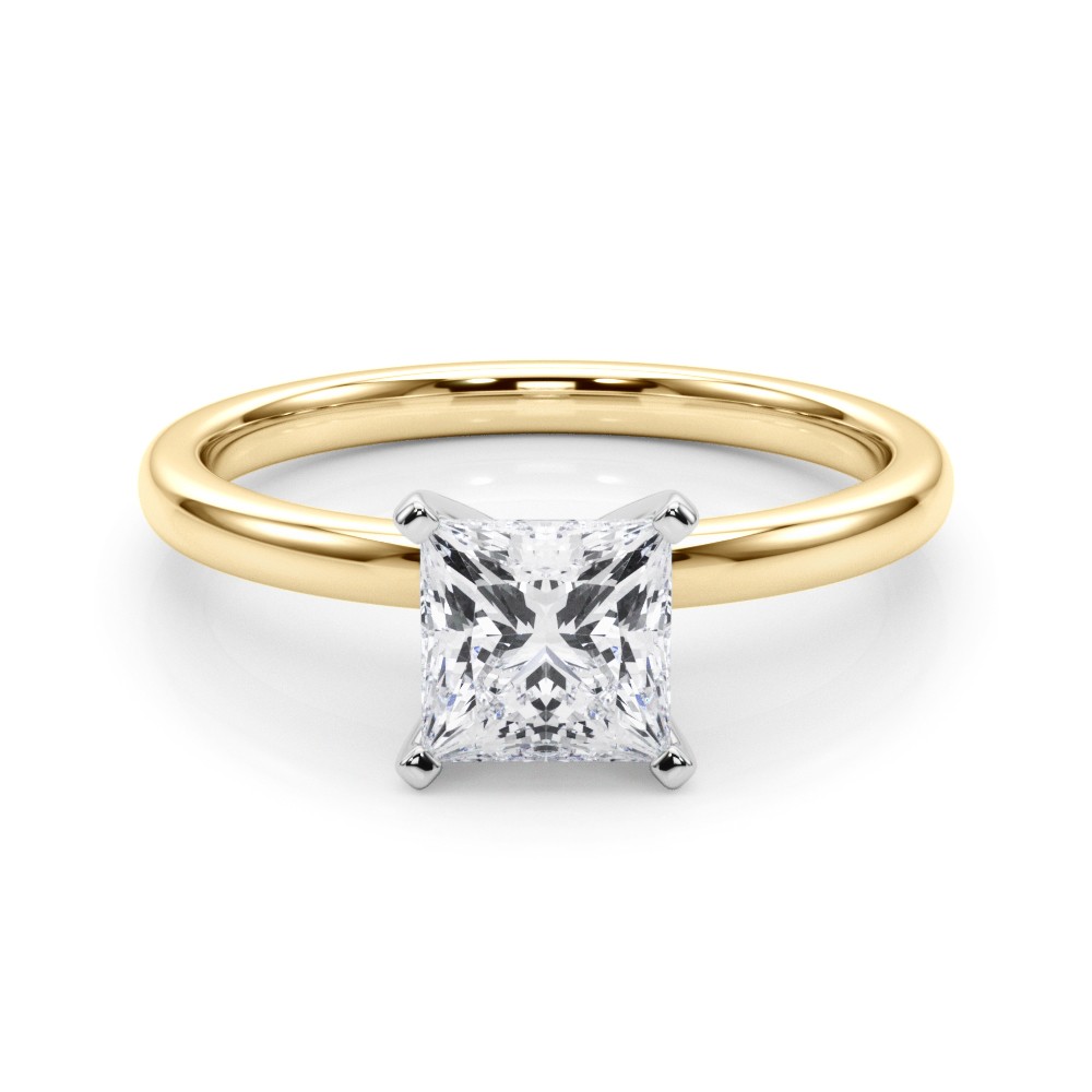 Oliva Lab-Created 4 Prong  Diamond Ring