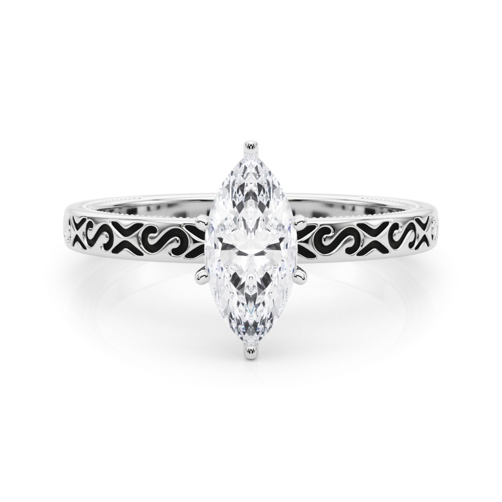 Onna Lab-Created 6 Prong  Diamond Ring