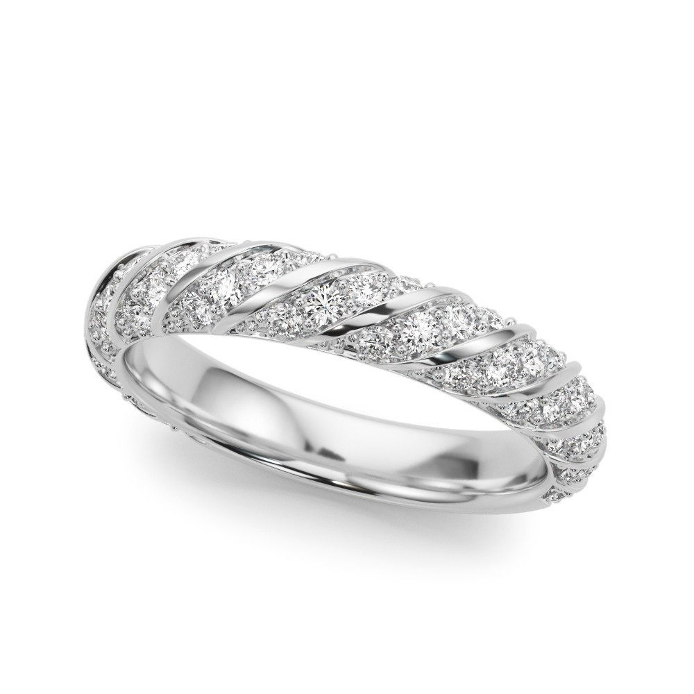 Natural Diamond  Wedding Ring