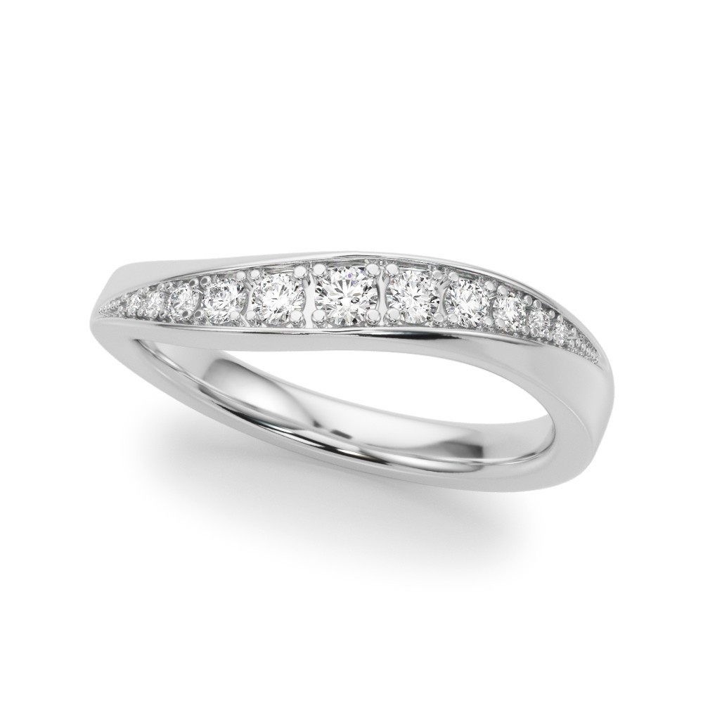 Natural Diamond  Wedding Ring