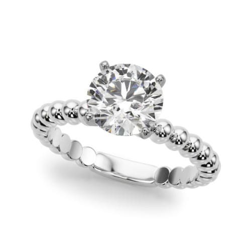 4 Prong Natural  Diamond Ring