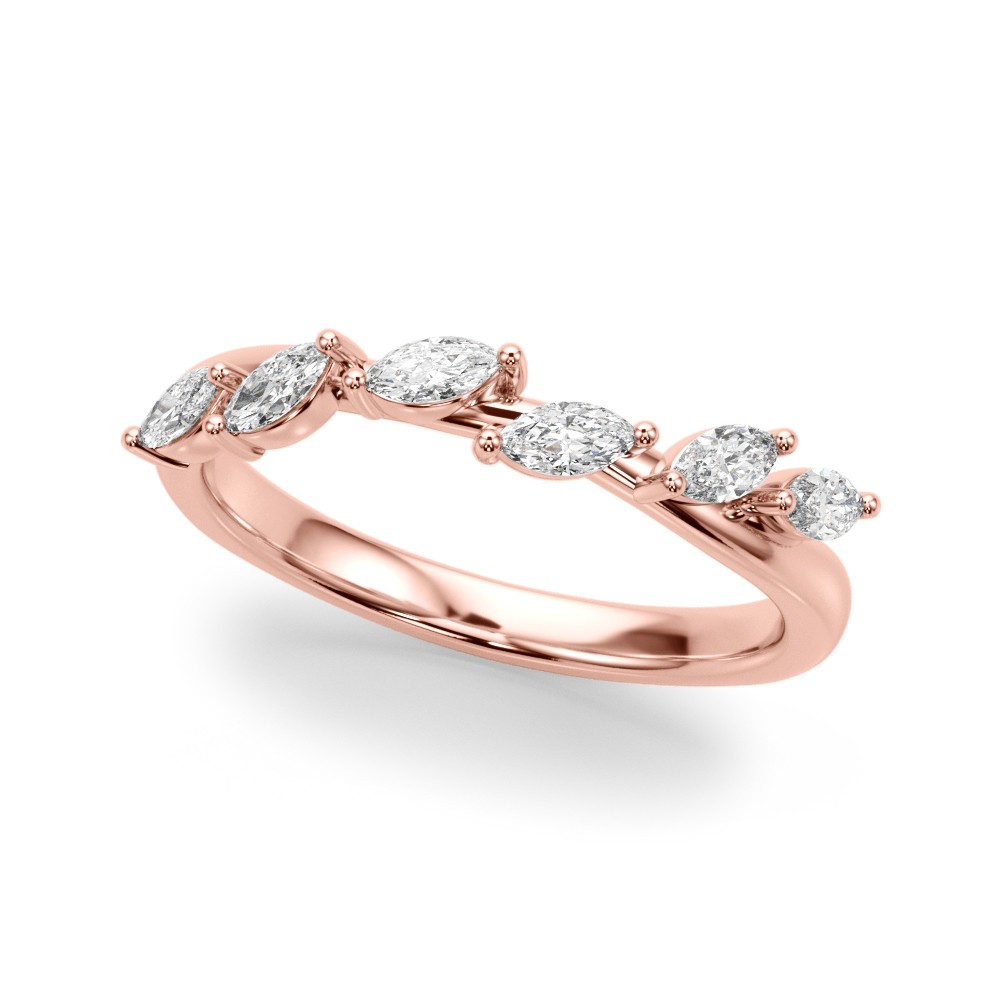 Natural Prong-Set  Diamond Ring