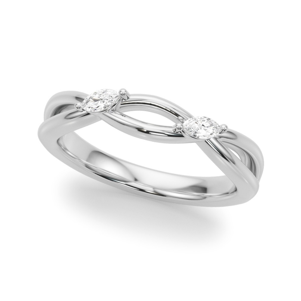 Natural Prong-Set  Diamond Ring