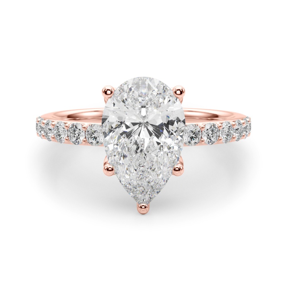 Anice Natural 5 Prong Set  Diamond Ring