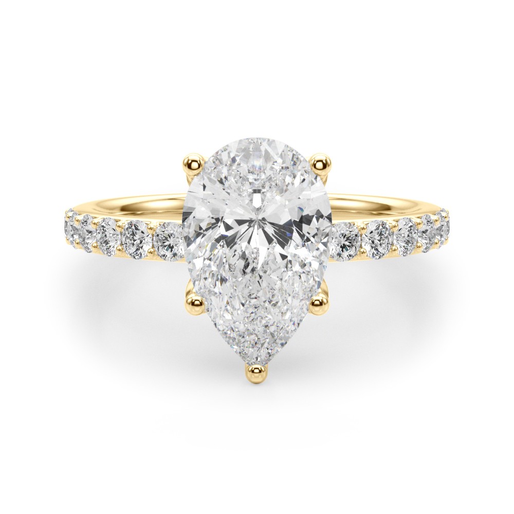 Anice Natural 5 Prong Set  Diamond Ring
