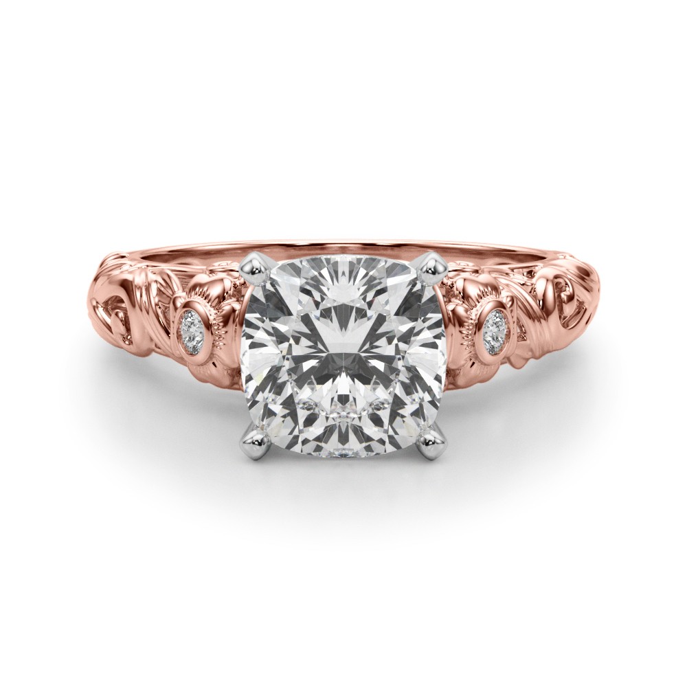 Dafna Natural 4 Prong Set  Diamond Ring