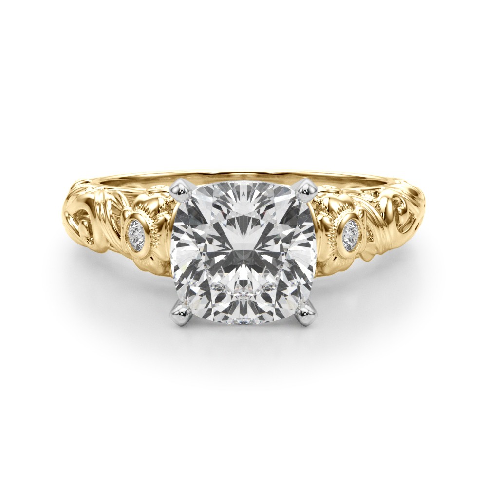 Dafna Natural 4 Prong Set  Diamond Ring