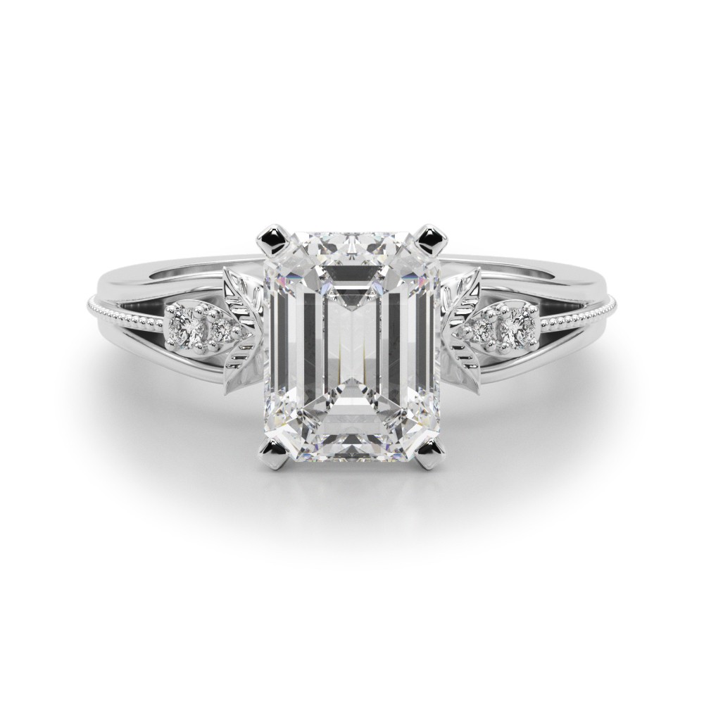 Naira Lab-Created 4 Prong Set  Diamond Ring