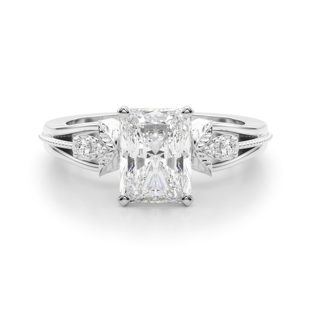 Naira Lab-Created 4 Prong Set  Diamond Ring