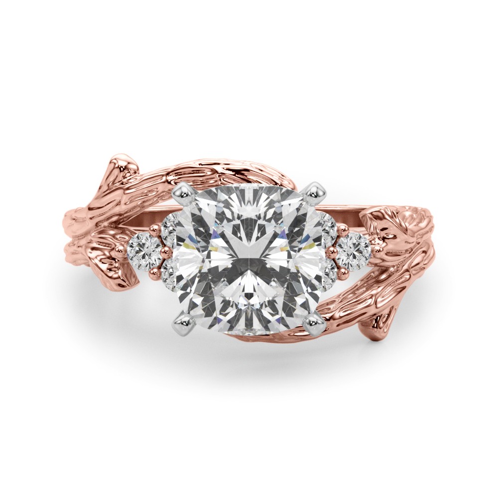 Veronisa Lab-Created 4 Prong Set  Diamond Ring