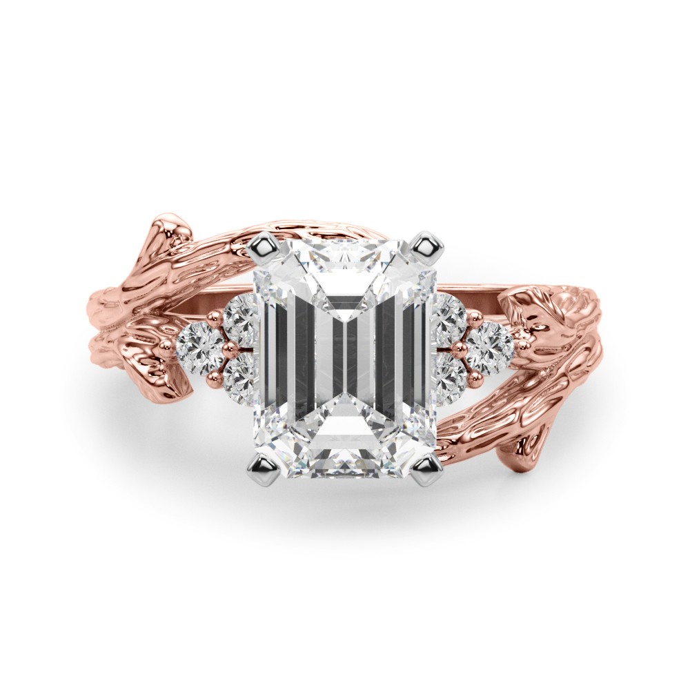 Veronisa Lab-Created 4 Prong Set Diamond Ring