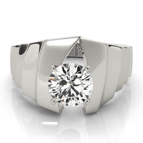 4 Prong Natural  Diamond Ring