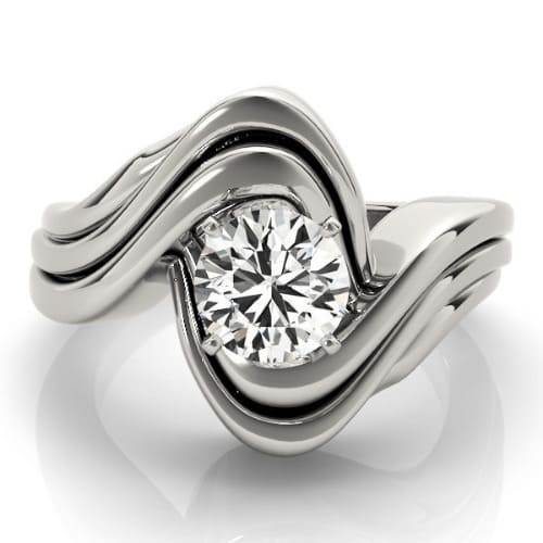 4 Prong Natural  Diamond Ring