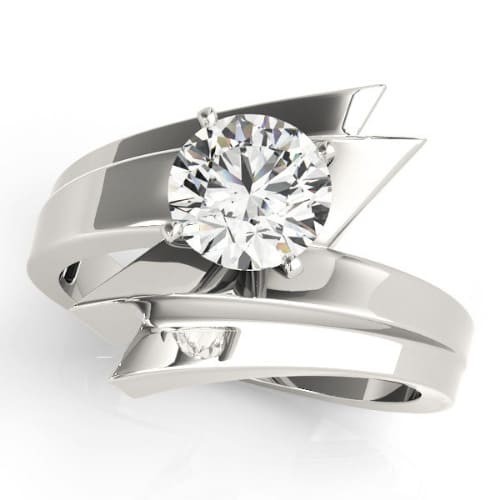 4 Prong Natural  Diamond Ring