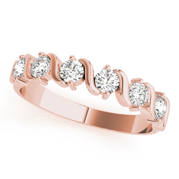 Natural Bar-Set  Diamond Ring