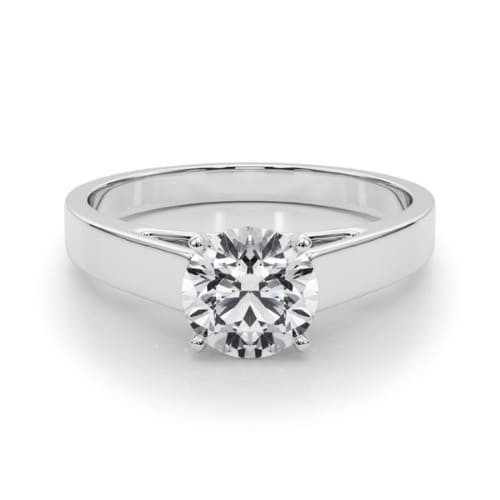 4 Prong Natural  Diamond Ring