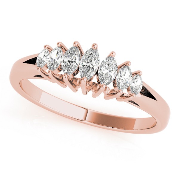 Prong-Set Natural  Diamond Ring