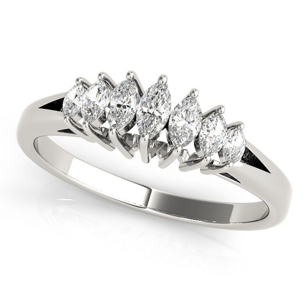 Prong-Set Natural  Diamond Ring