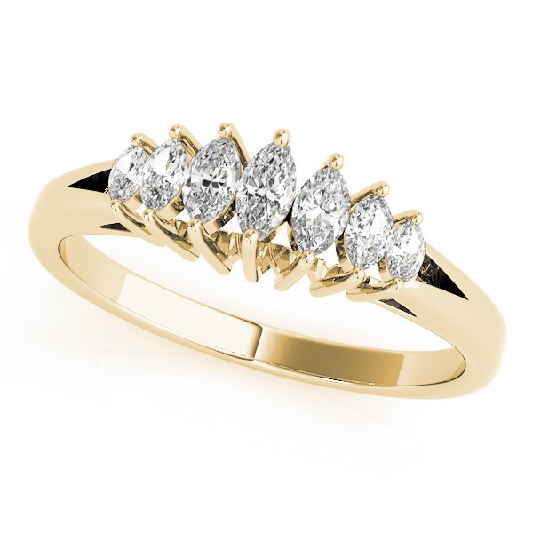 Prong-Set Natural  Diamond Ring