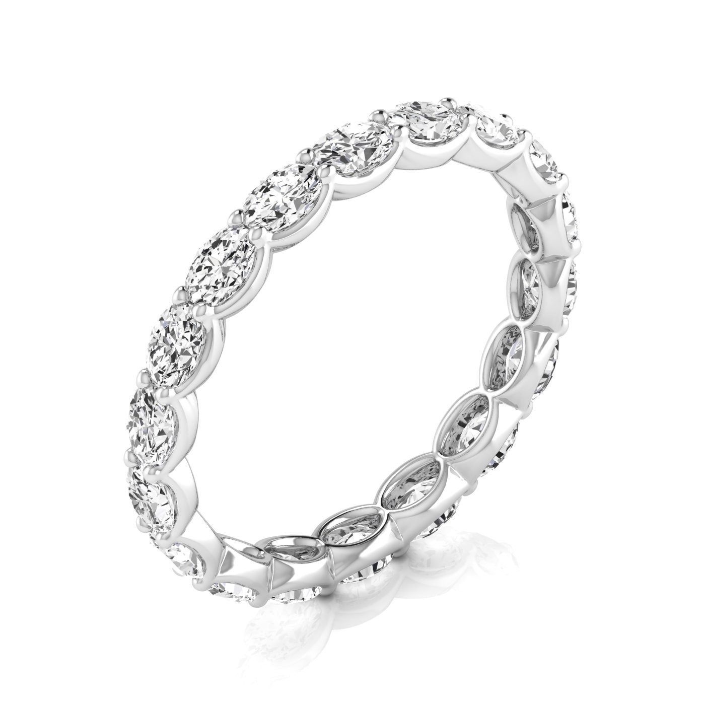 4 Prong Natural  Diamond Ring