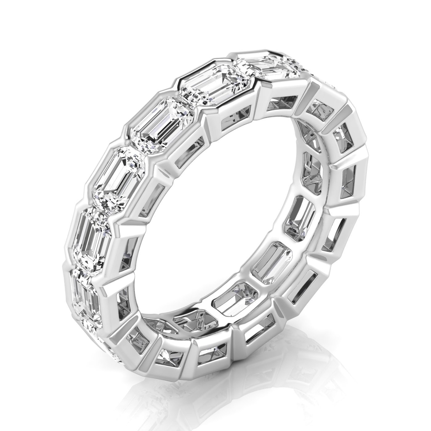 BEZEL 4.50 Carat Natural  Diamond Ring