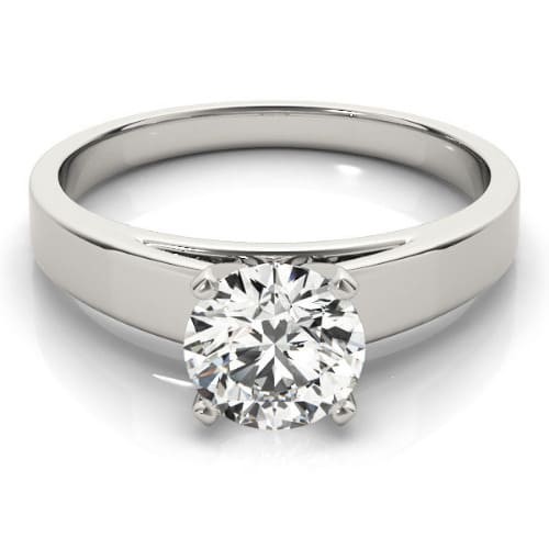 4 Prong Natural  Diamond Ring