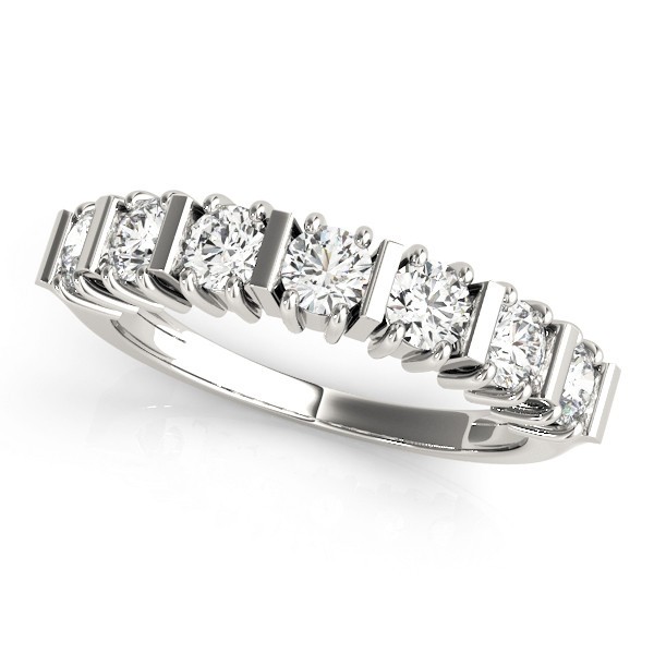 Natural Bar-Set  Diamond Ring