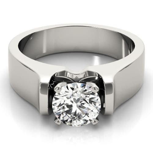 4 Prong Natural  Diamond Ring