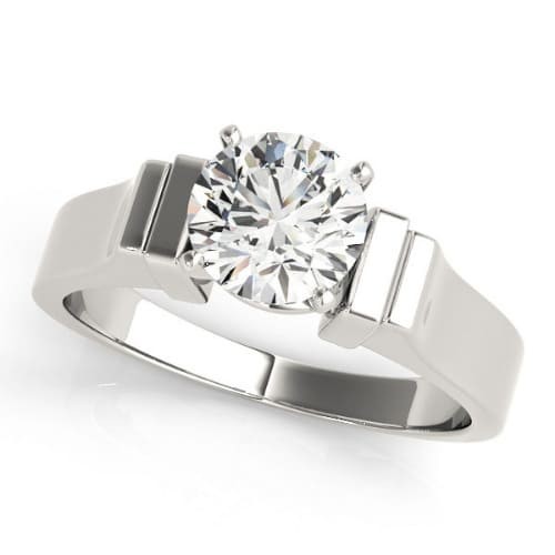 4 Prong Natural  Diamond Ring