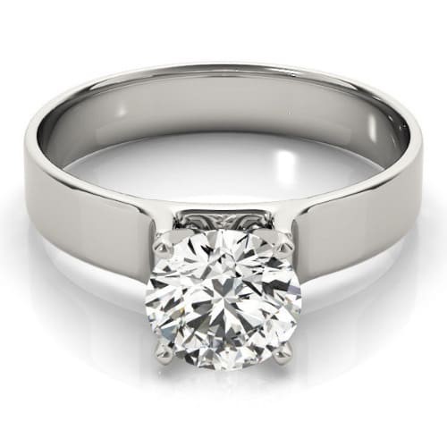 4 Prong Natural  Diamond Ring