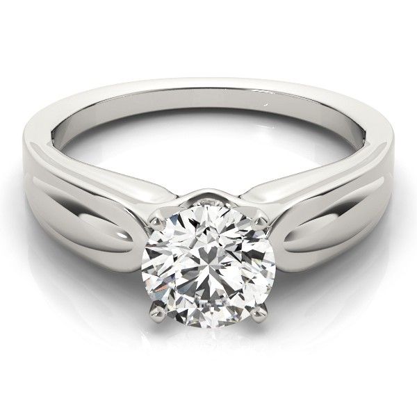 4 Prong Natural  Diamond Ring