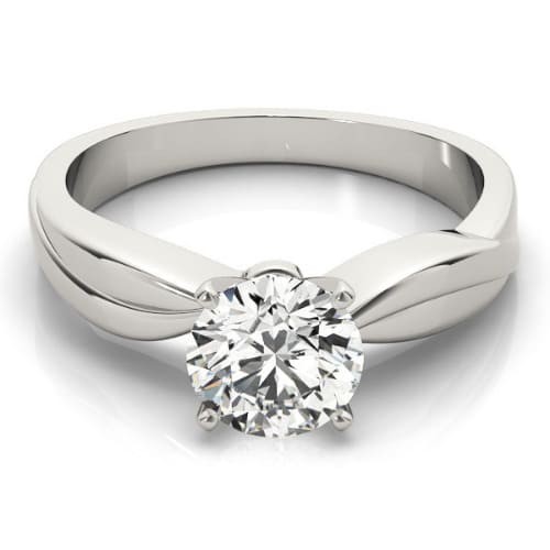 4 Prong Natural  Diamond Ring